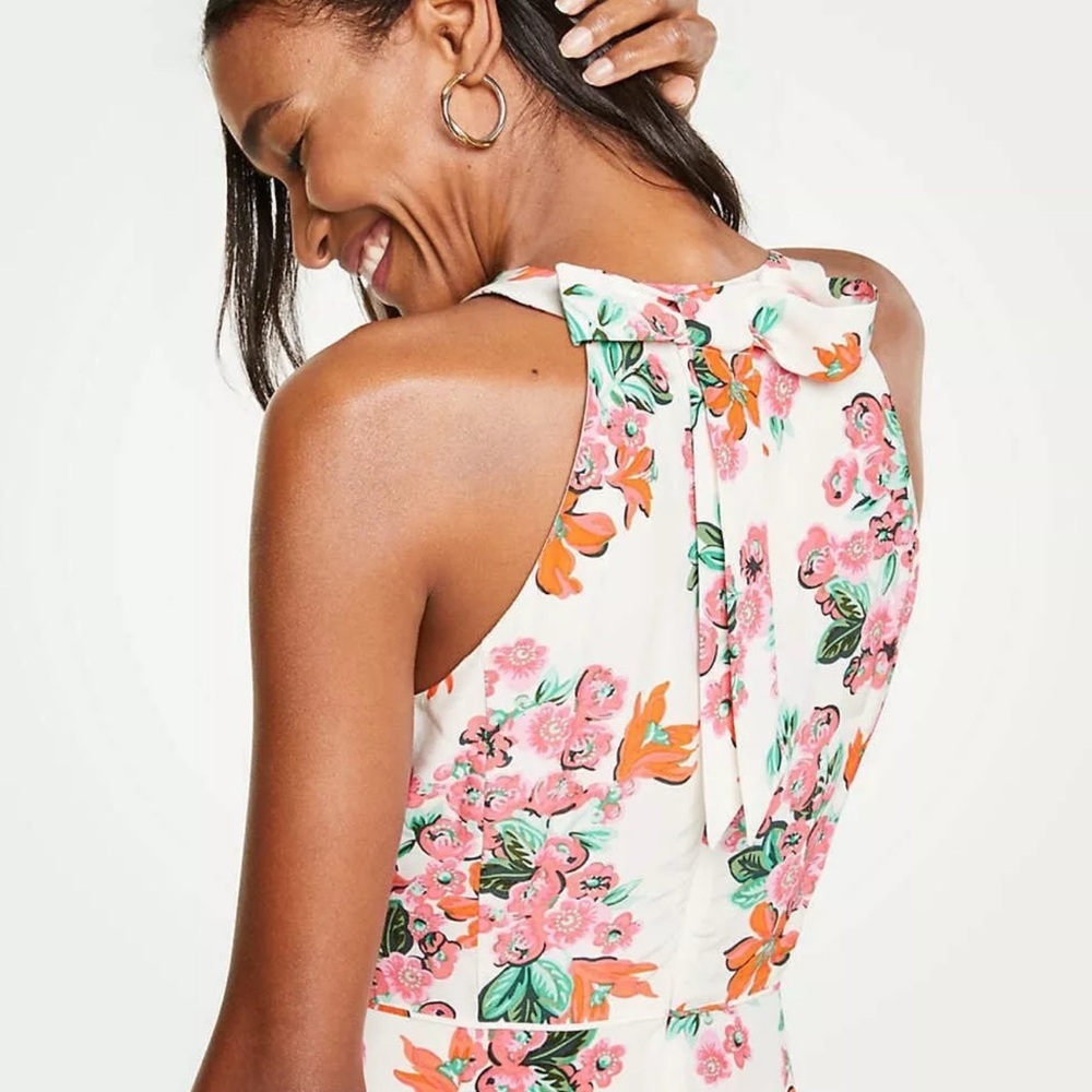 Ann Taylor Floral Sleeveless Dress - Picture 3 of 11
